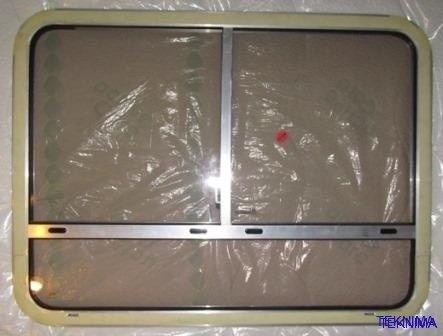 Schiebefenster mit Festfenster